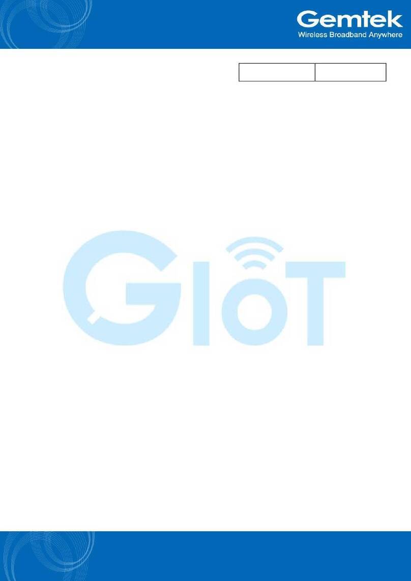 Gemtek GIoT Femto WLRGFM-100 user guide
