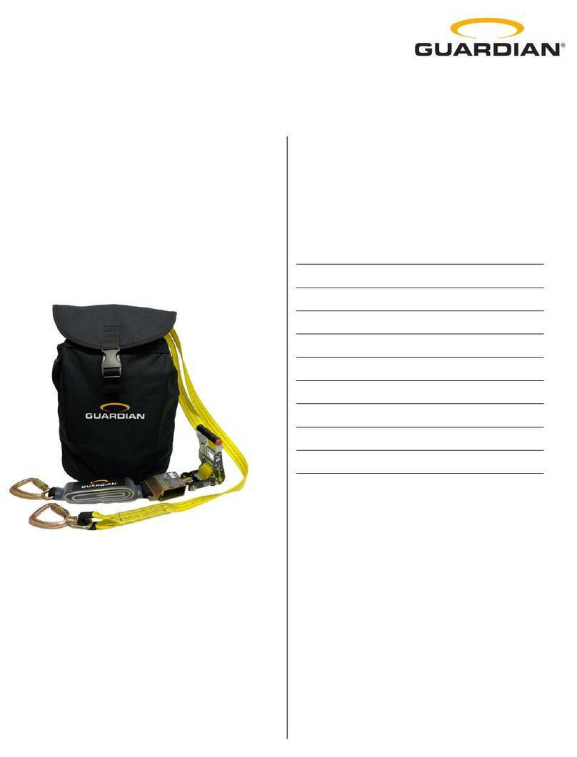 Guardian WEB HORIZONTAL LIFELINE instruction manual Guardian WEB HORIZONTAL LIFELINE instruction manual