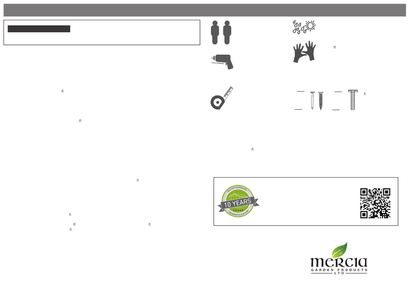 Mercia Garden Products SHIPLAP 01DTSHRAX1008SDFW-V1 General instructions Mercia Garden Products SHIPLAP 01DTSHRAX1008SDFW-V1 General instructions
