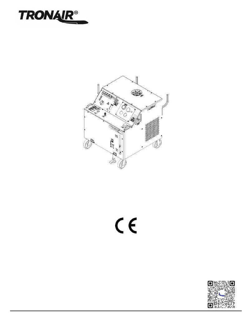 Tronair 52 1 Series Installation and operating instructions