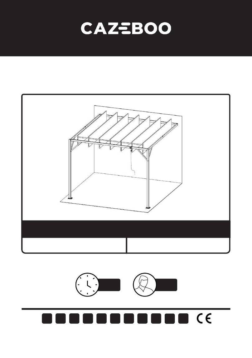 CAZEBOO COM-000443 Assembly instructions