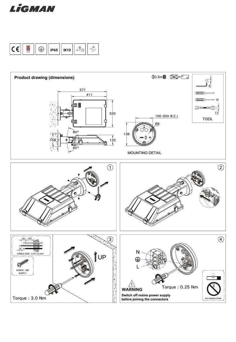 LIGMAN GA-31914 installation manual
