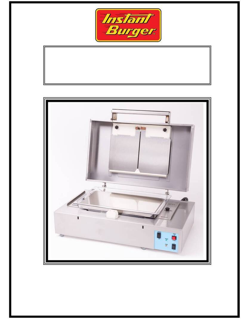 Instant Burger A975 Service and parts manual