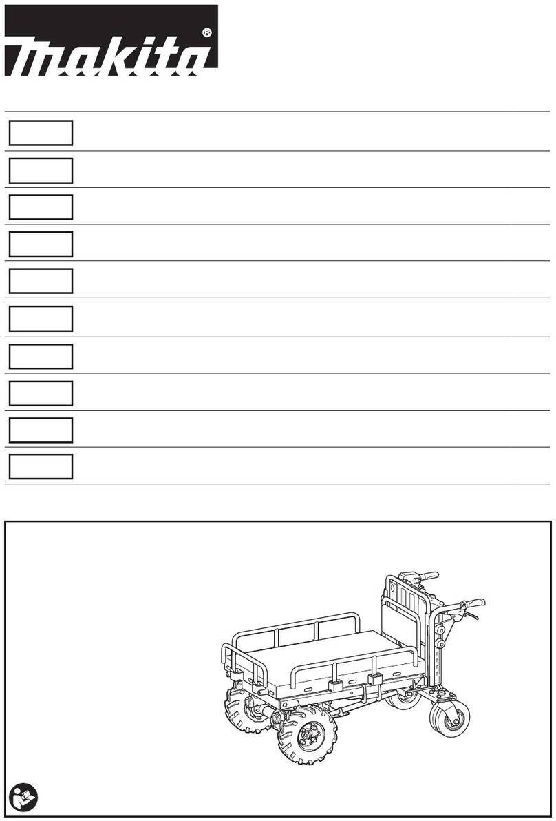 Makita DCU601 User manual Makita DCU601 User manual