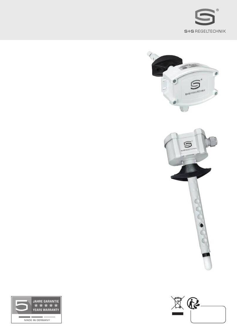 S+S Regeltechnik HYGRASREG KFTF-35 Operating Instructions, Mounting & Installation