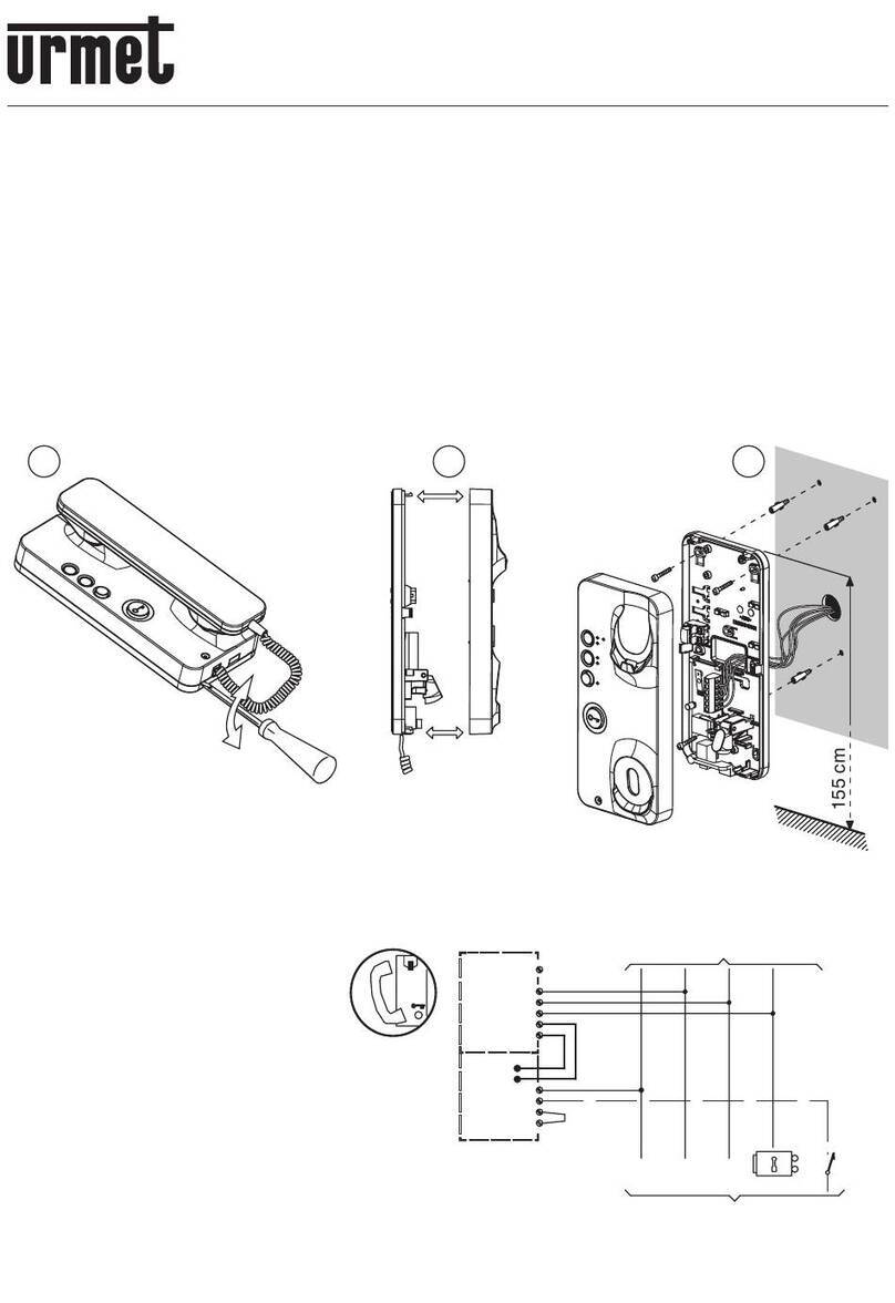 urmet domus 1150 installation instructions