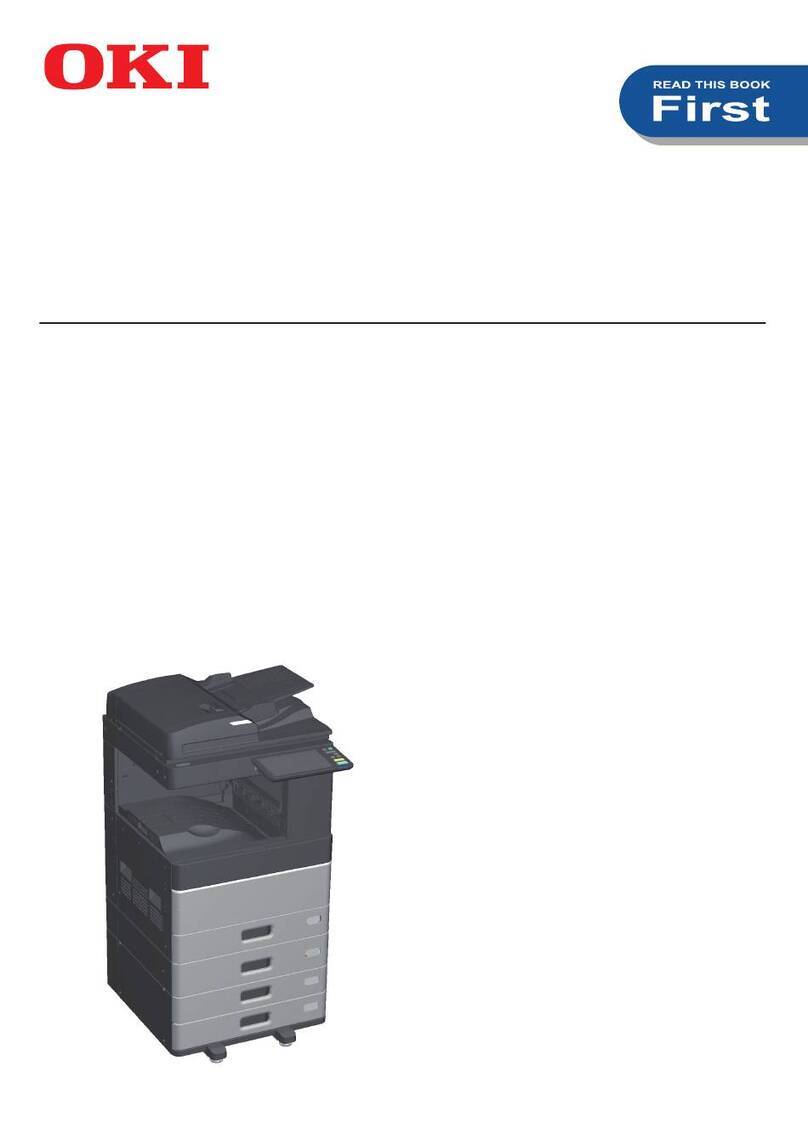 Oki ES9466 MFP quick start guide