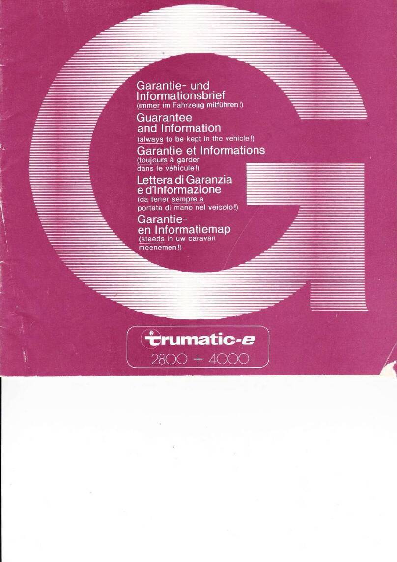 Trumatic e2800 Owner's manual