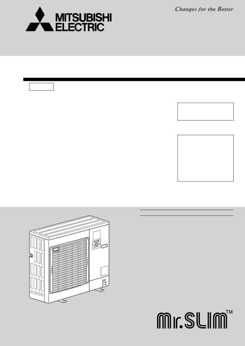 Mitsubishi Electric PUHZ-RP35VHA2 User manual