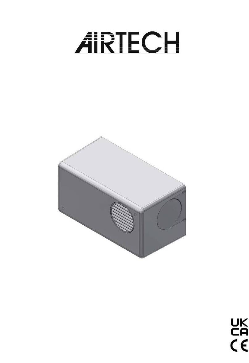 AirTech Air+ WALL Installation and operation manual