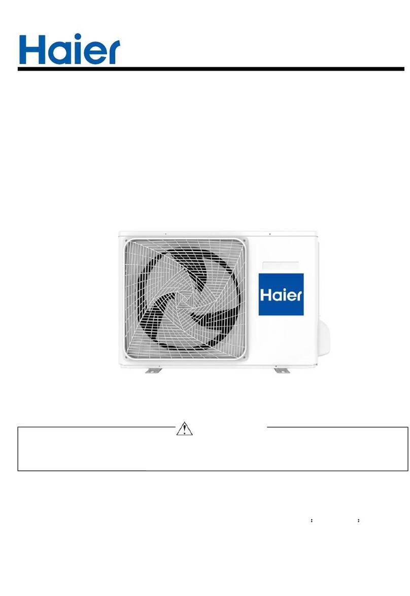 Haier 1U25YEPFRA-H User manual