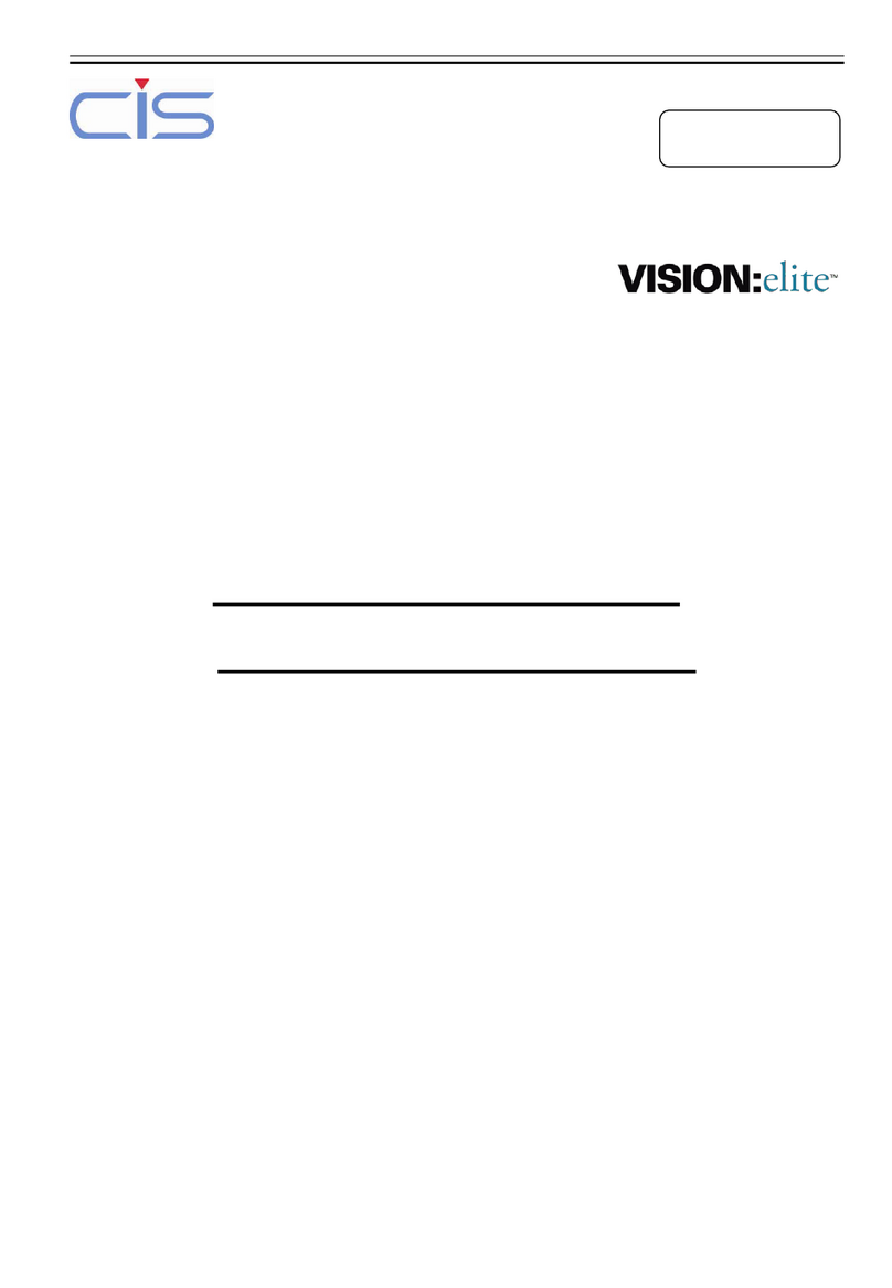 CIS Vision Elite VCC-FM60FV19CL Installation instructions