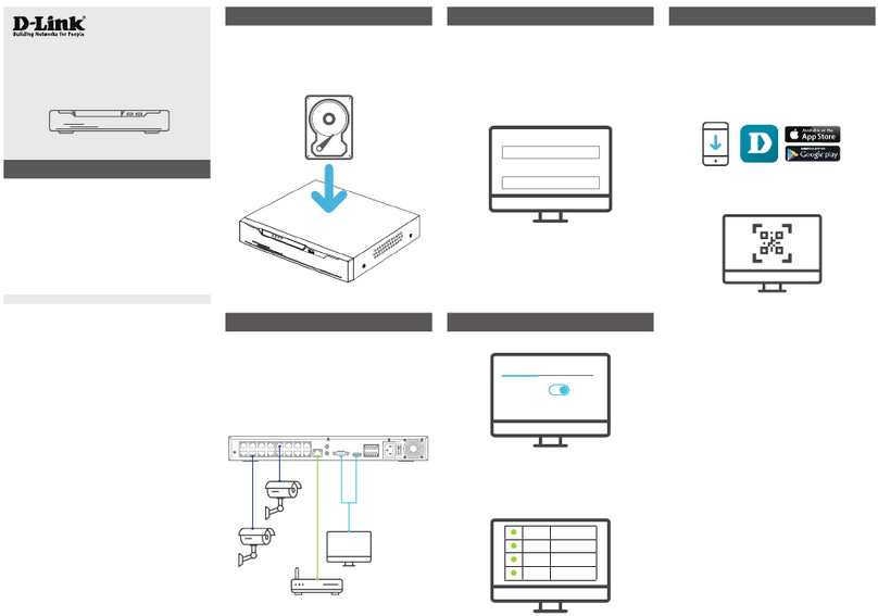 D-Link DNR-F4108-08P User manual