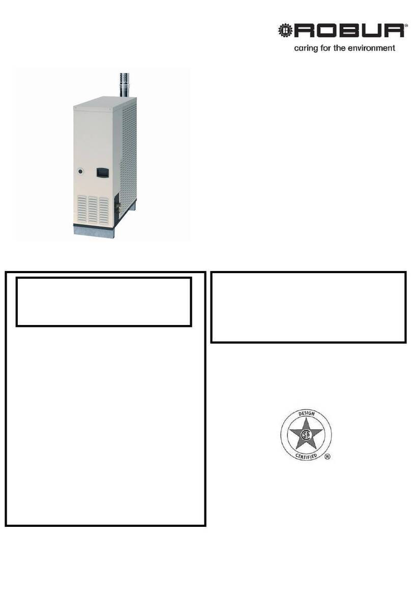 Robur AY00-119 Series manual