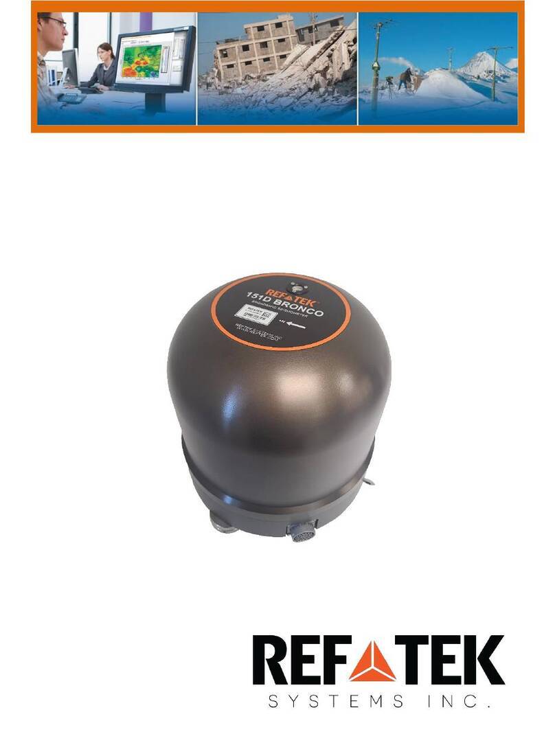 Reftek 151D User manual