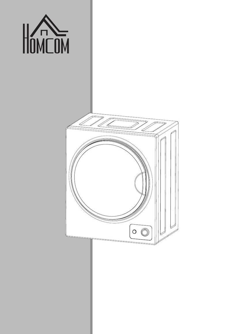 HOMCOM B61-007V90WT instruction manual