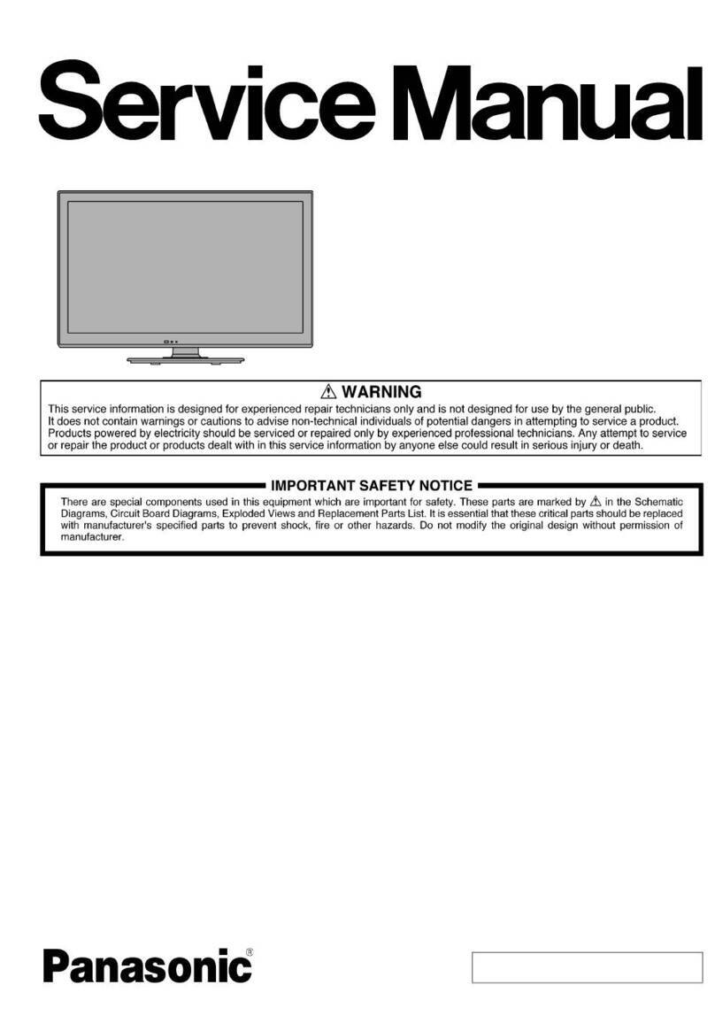 Panasonic TH-L39EM5D Service manual