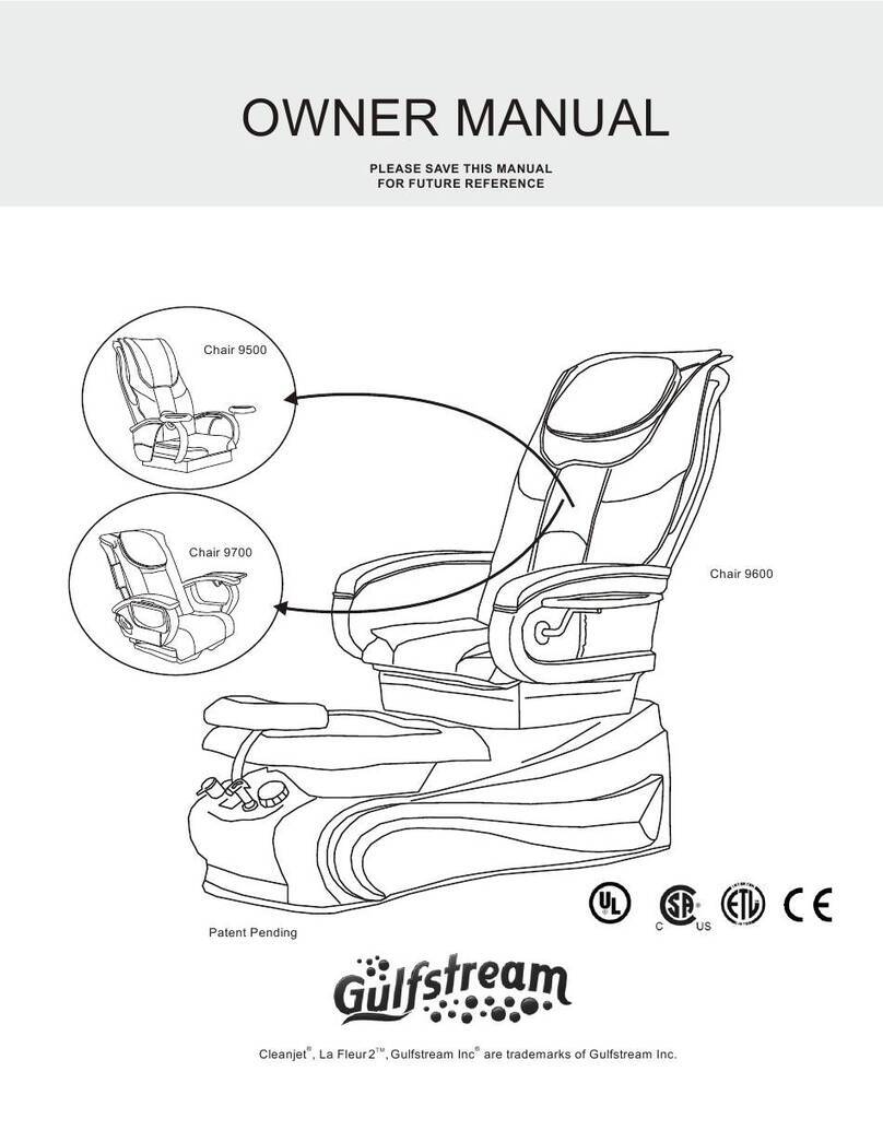 Gulfstream Chair 9500 owner's manual