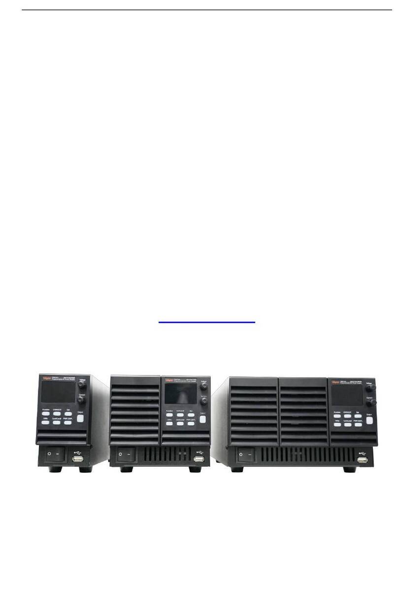 Tonghui TH671 A Series Operation manual