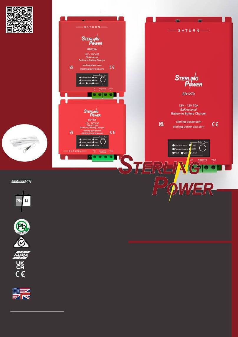 Sterling Power Products BB1210 User manual