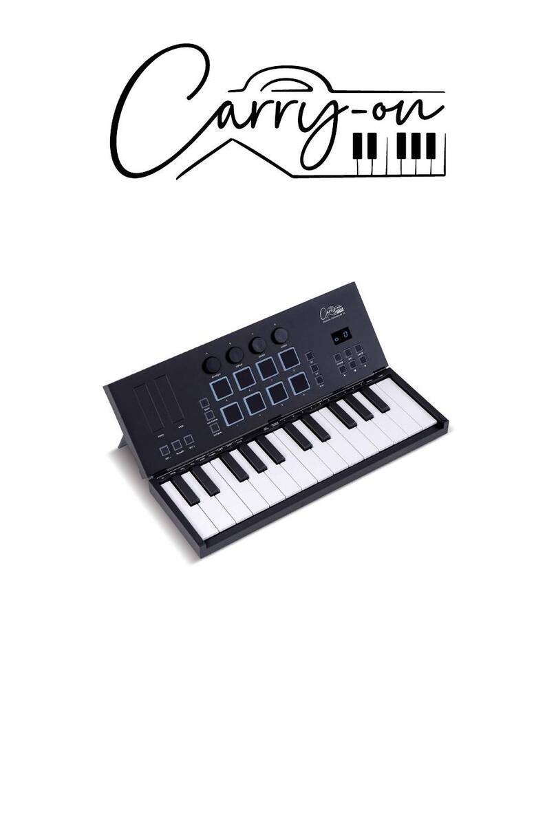 Blackstar Amplification Carry-on FOLDING CONTROLLER 25 owner's manual