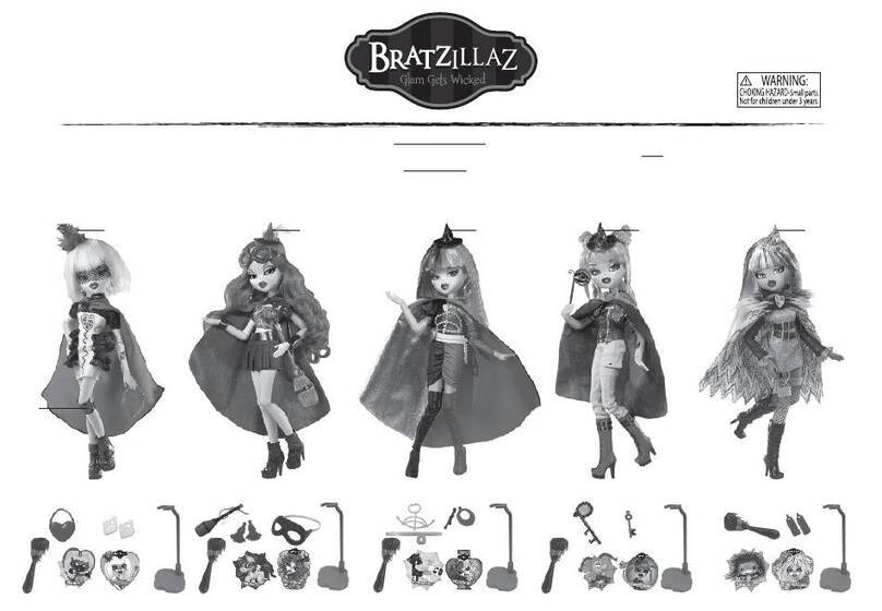 MGA BRATZILLAZ 517313 quick start guide