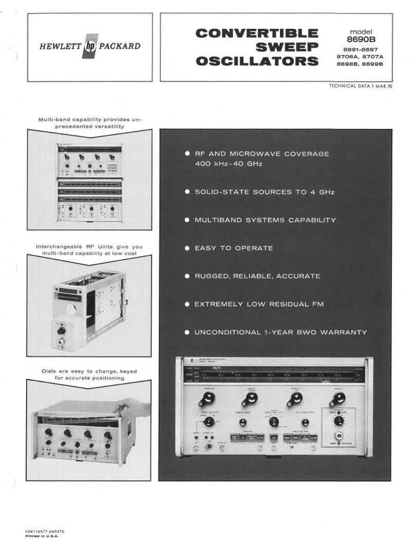 HP 86908 User manual