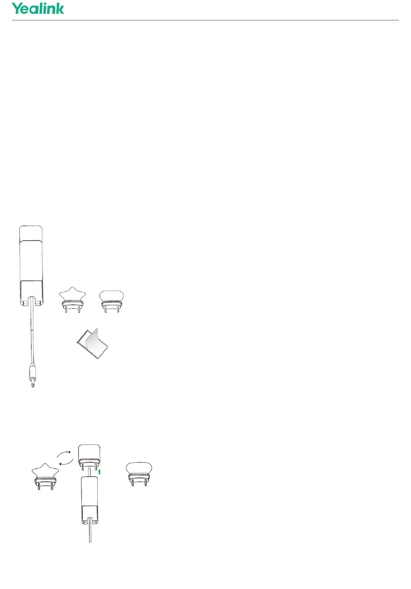 Yealink BLT60 Direction for Installation and Use
