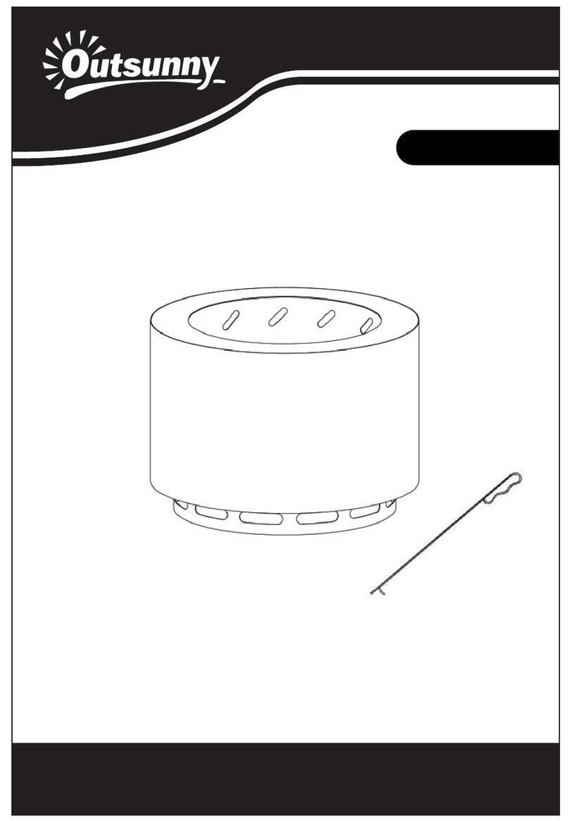 Outsunny 842-334V00 Assembly instructions
