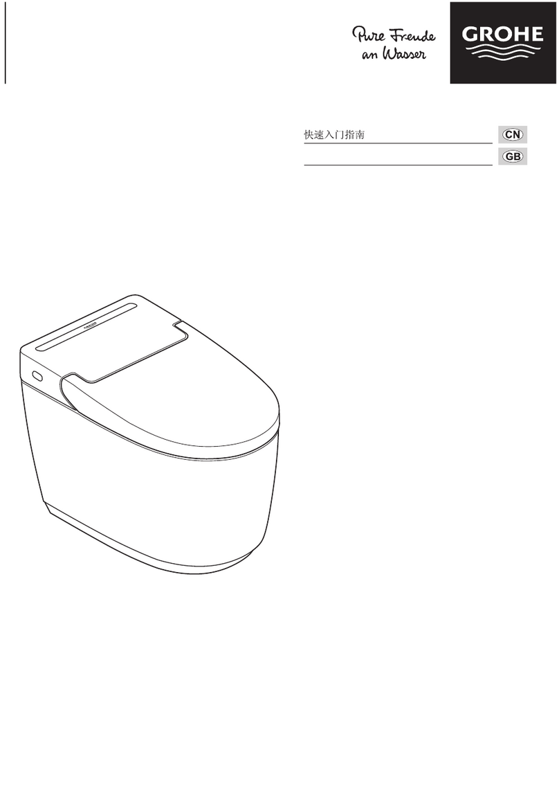 Grohe Sensia IGINA 39933SH0 quick start guide