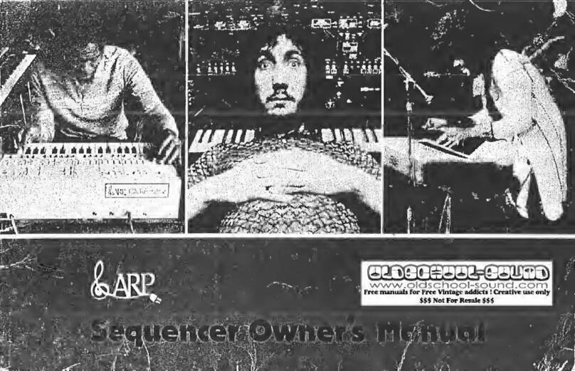 ARP 1601 owner's manual