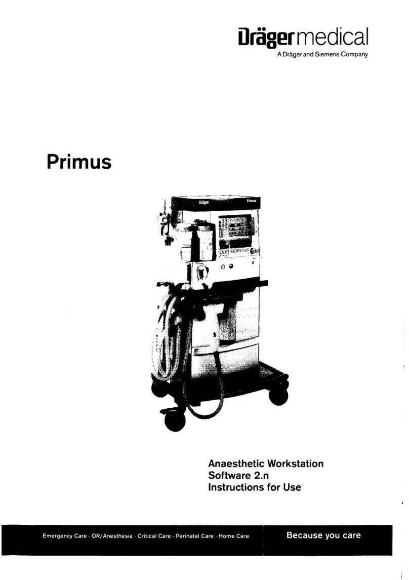 Dräger Primus Instructions for use Dräger Primus Instructions for use