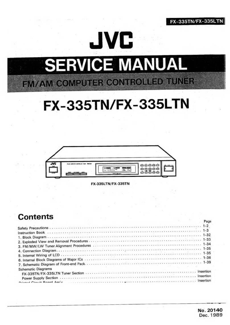 JVC FX-335TN User manual