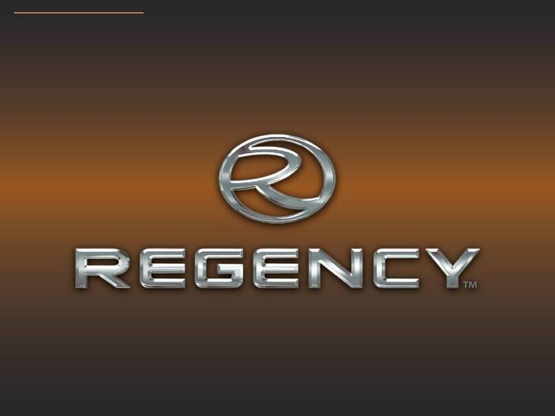 Regency Digital-Display 2024 owner's manual
