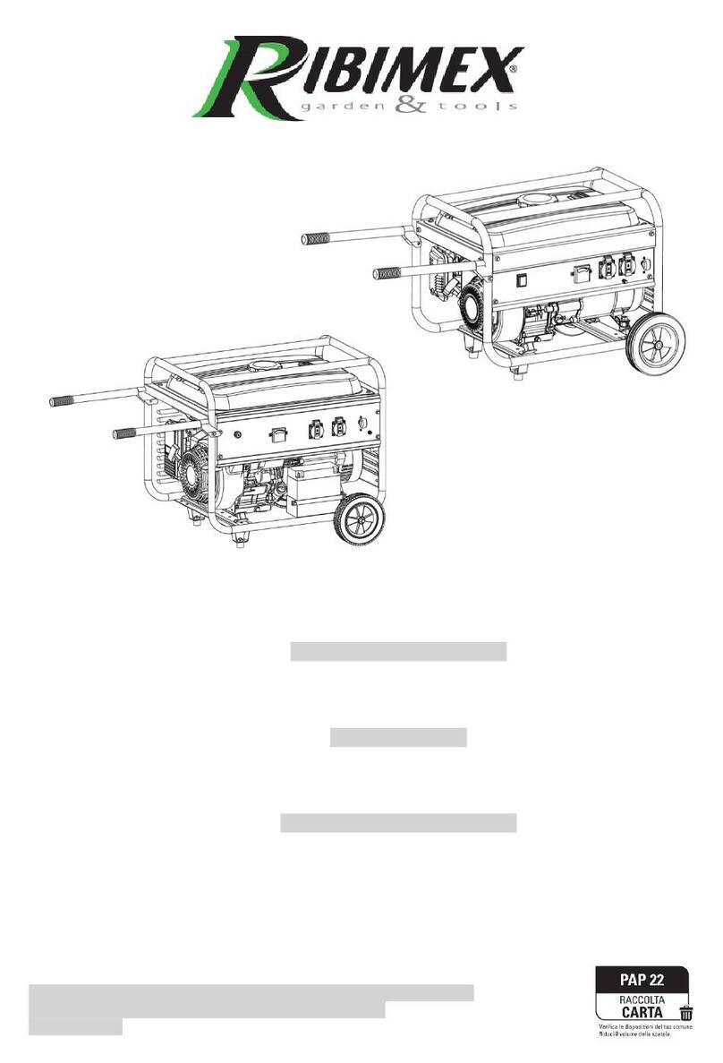 Ribimex PRGE3150 User and maintenance manual