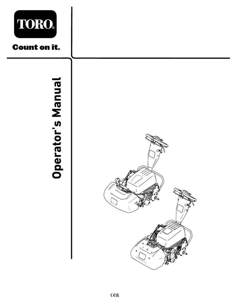 Toro Greensmaster e1021 User manual