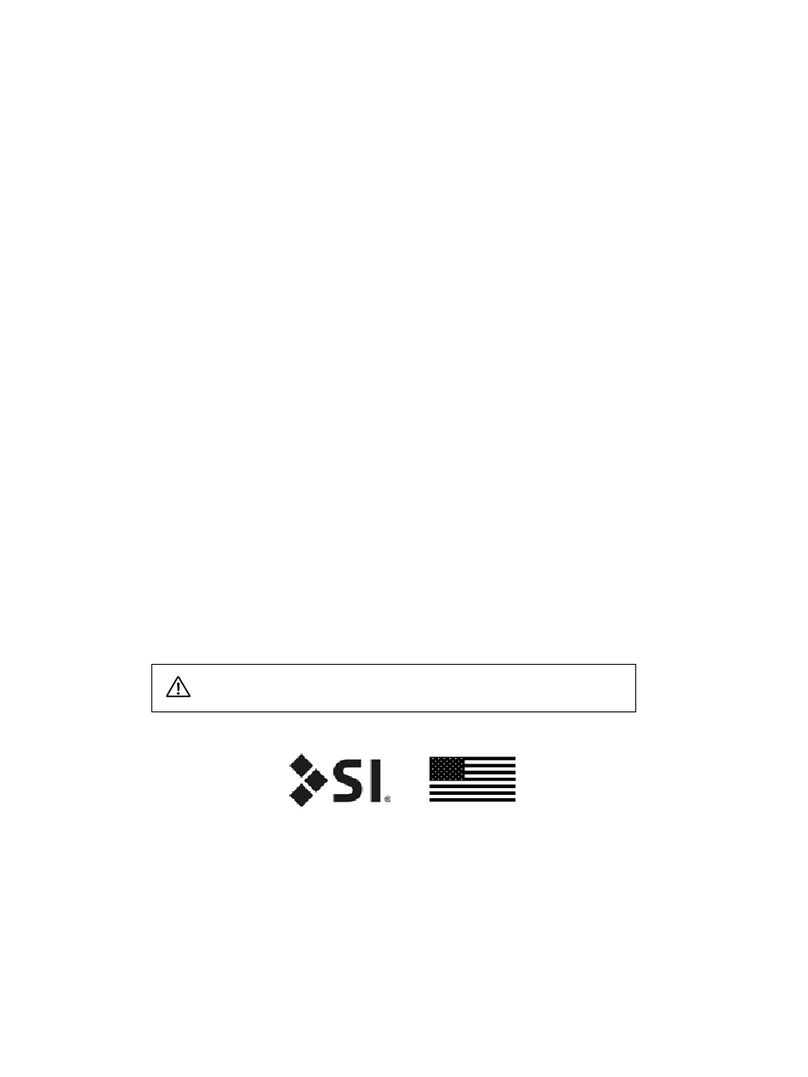 SI Short Throw Lift Motorized Screen User manual