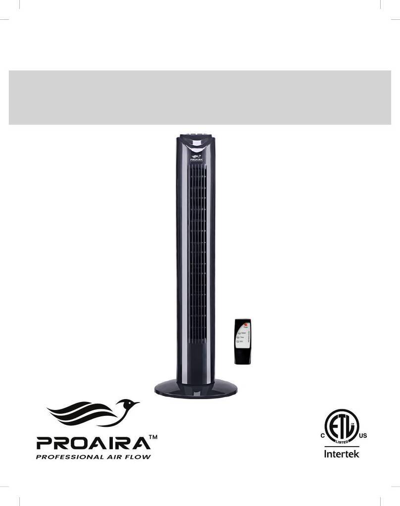 PROAIRA TR8-32R User manual