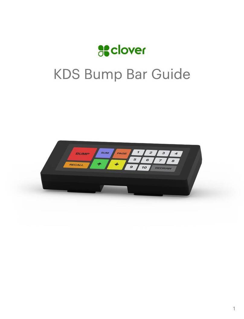 Clover KDS User manual