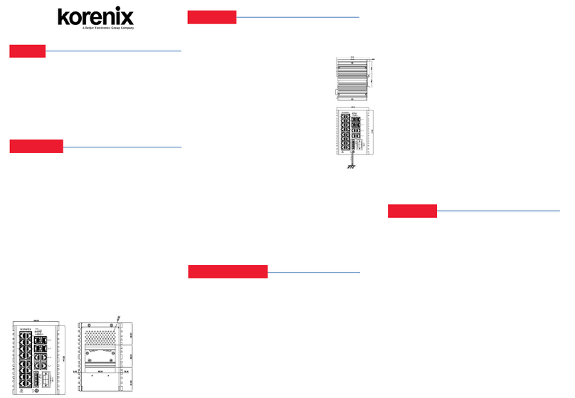 Korenix JetNet 7020G User manual