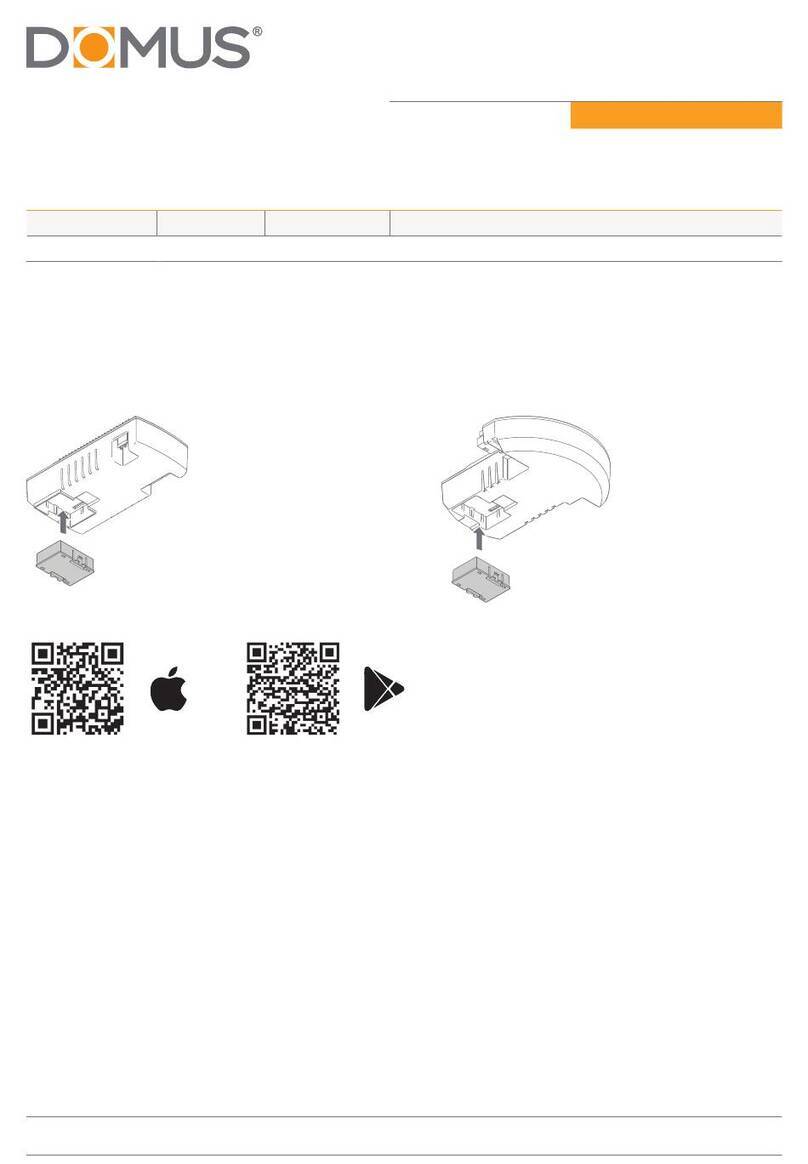 Domus CFA-SWM installation manual