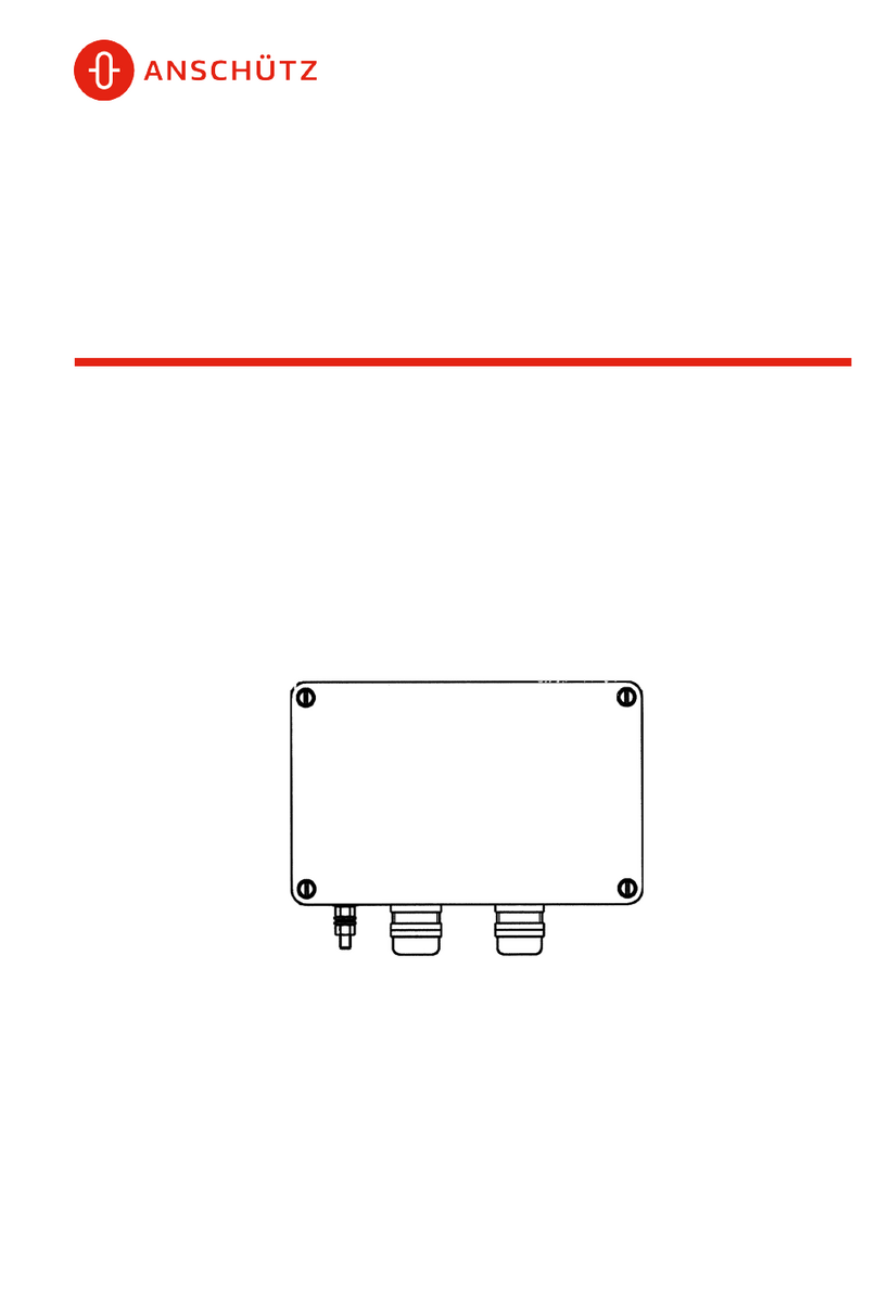 Anschutz 101-533.NG001 Operator's and service manual