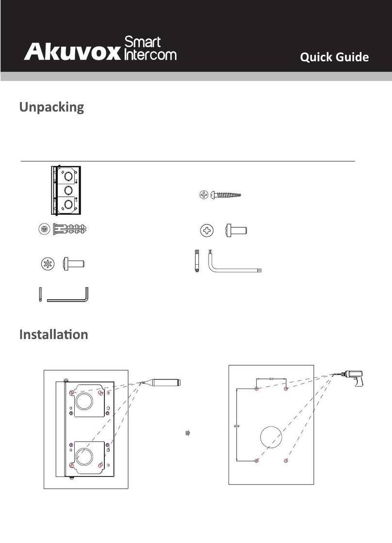 Akuvox R20A User manual
