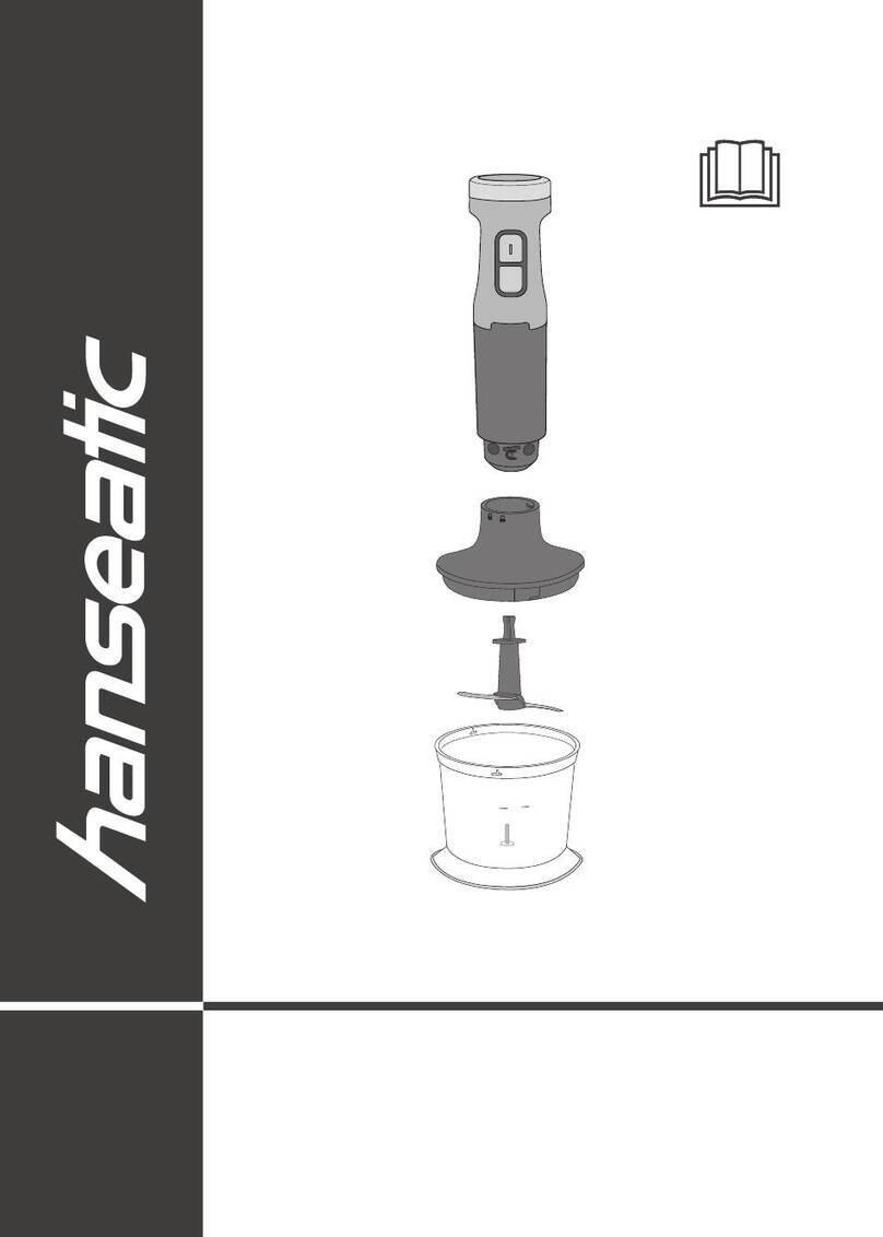 Hanseatic HHBL1000SD user manual