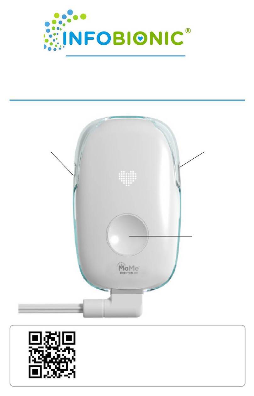 InfoBionic MoMe Kardia System Patient Quick Reference Guide
