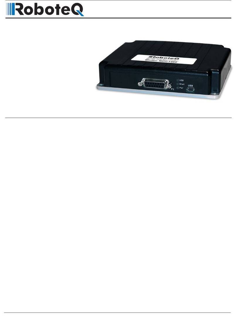 RoboteQ MDC1230 manual