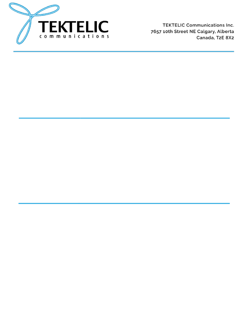 TEKTELIC Communications SEAL user guide