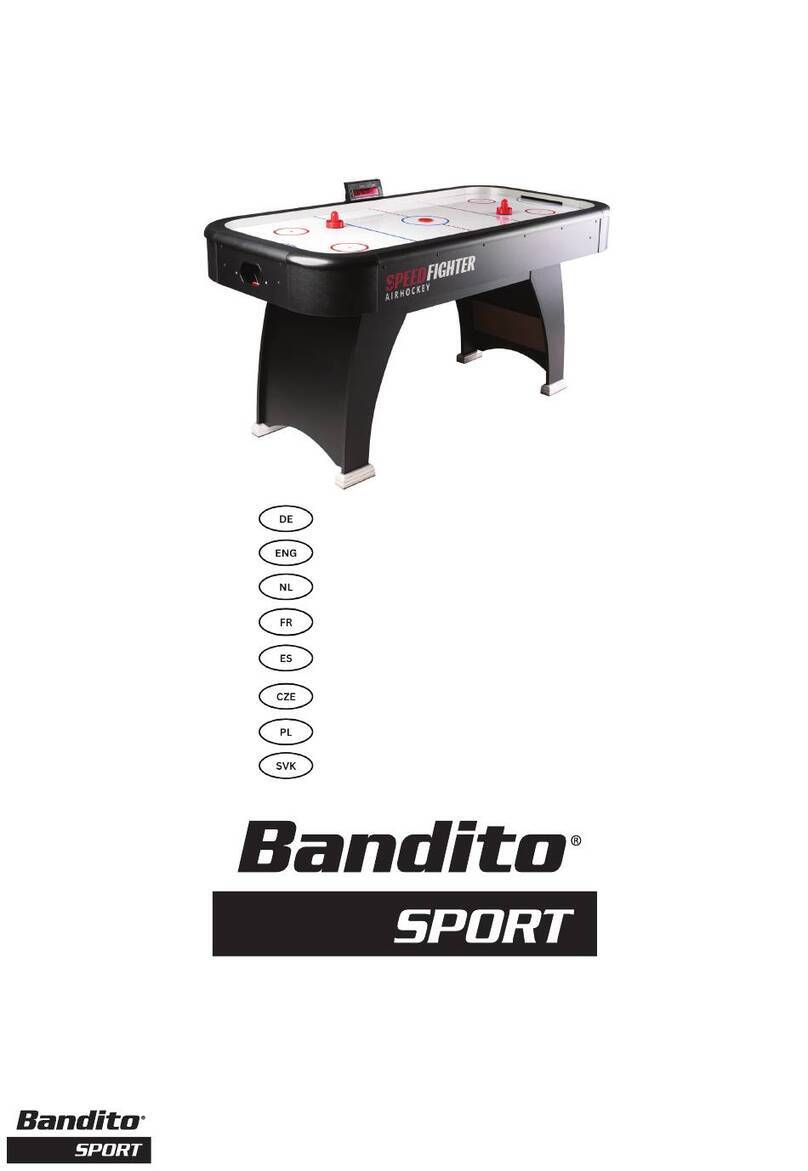 Bandito SPORT SPEEDFIGHTER 5278.01 Assembly instructions