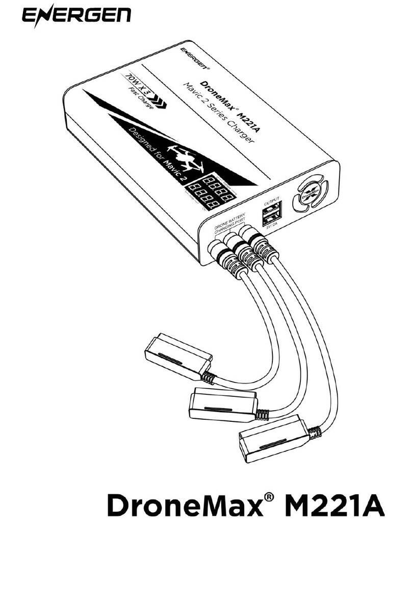 ENERGEN DroneMax M221A User's manual and safety guide