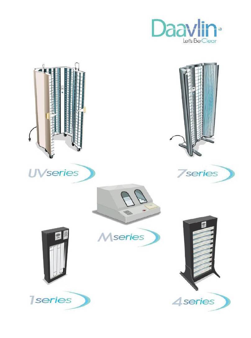 Daavlin UV Series User manual